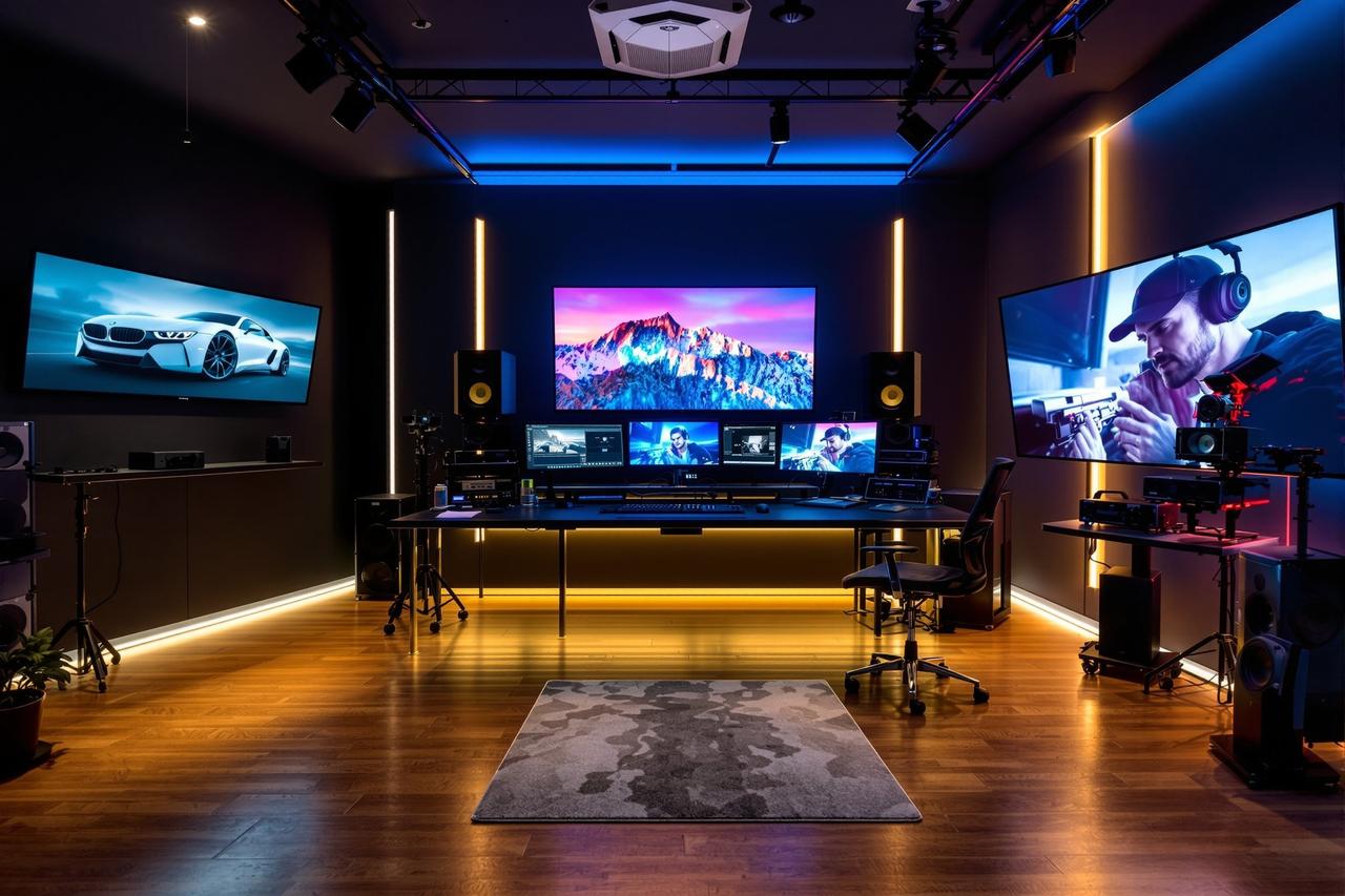 老师影院全新4K HDR调色工作室正式启用,技术能力再上新台阶新闻配图
